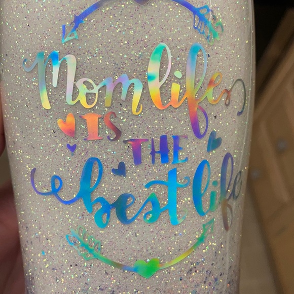 Glitter tumbler - momlife is the bestlife - Picture 2 of 7